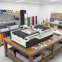 Sistema de Corte Digital con Cuchilla Oscilante 1625 para Exhibidores de Cartón Corrugado y Prototipos de Cajas