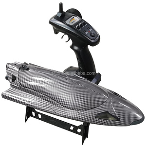 FY011 Bateau de course Rc à injection de <span class=keywords><strong>vortex</strong></span> à grande vitesse 2.4GHz Bateau de course étanche à grande vitesse avec lumières - Product Image 1