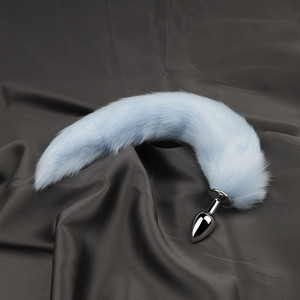 40Cm Cosplay Kedi Kuyruğu Anal <span class=keywords><strong>Plug</strong></span> Kırmızı Çok Renkli Paslanmaz Metal Popo <span class=keywords><strong>Plug</strong></span> Kuyruklu Anüs Erotik Seks Oyuncağı Tilki Kuyruğu Popo <span class=keywords><strong>Plug</strong></span> - Product Image 5