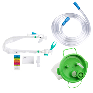 Système d'aspiration endotrachéale et tubes d'aspiration fermés, cathéter d'aspiration pour adultes, 72 heures - Product Image 2