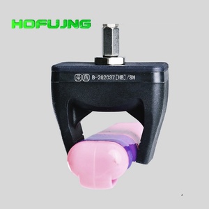 BM Two-Finger Soft Touch <b>Flexible</b> Claw Suction Nozzle High Temperature Resistance Negative Pressure Rubber Soft Claw Spring - Product Image 4