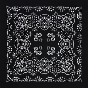 Bandane Grandi 100% Cotone 27" X 27" per Uomo e Donna, Bandane Etniche <span class=keywords><strong>Multiuso</strong></span>, Fasce per Capelli, Foulard Quadrato - Product Image 3