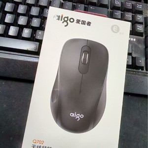 Aigo Q702 Wireless Optical <b>Mouse</b> 3 Buttons Right Hand Ergonomic Battery Powered For Desktop Laptop - Product Image 3