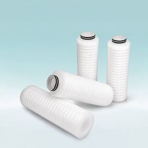 Cartouche filtrante plissée à membrane PFA Ultraclean de 20 pouces pour systèmes d'eau à haute pureté et à produits chimiques agressifs - Product Image 1