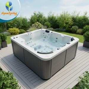 Vente directe d'usine, bain à remous extérieur <span class=keywords><strong>pour</strong></span> 6 personnes, Hydrorelax Balboa, <span class=keywords><strong>spa</strong></span> à domicile, <span class=keywords><strong>jacuzzi</strong></span> avec filtre <span class=keywords><strong>pour</strong></span> villa, jardin, hôtel - Product Image 1