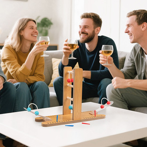 Mini scala in legno Set da Golf <span class=keywords><strong>per</strong></span> adulti e <span class=keywords><strong>bambini</strong></span> Puzzle interattivo <span class=keywords><strong>per</strong></span> genitore-bambino fascia di età da <span class=keywords><strong>5</strong></span> a 7 <span class=keywords><strong>anni</strong></span> - Product Image 4