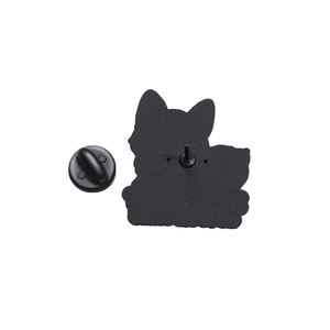 Cartoon Pet Corgi Hond Tekst Emaille Broche Mode Kleding Accessoires Cadeau Voor Vrienden - Product Image 5