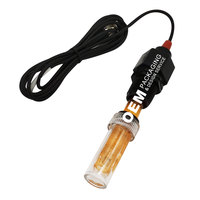 Elektroda pH OEM Plastik 0-14pH Sensor Industri Online China Elektroda Meter pH Bersertifikat CE Pengolahan Air Minum