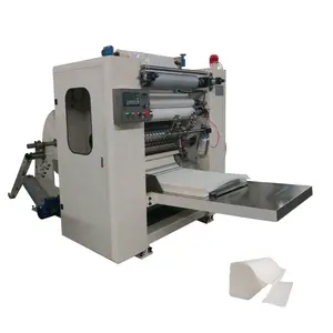 Automatic bathroom N fold paper interfold hand towel disposable tissue product folding making machinery