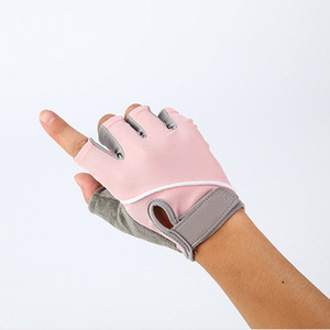 2026 Wholesale Custom Logo Breathable <b>Weight</b> Lifting Training Workout Riding Cycling Half Finger Gym <b>Gloves</b> Men - Product Image 1
