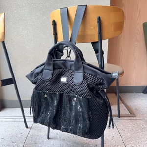 Bolso Tote de Malla con Lentejuelas para Mujer, con Correa Extraíble, Gran Capacidad, Casual, Moderno, con Múltiples Bolsillos, para Uso Diario - Product Image 6
