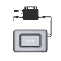 Kit de système solaire Dyness Plug and Play complet et facile à installer Micro-onduleur 800W 1.6/6.4KWH LiFePO4 Batterie Mppt Balcon