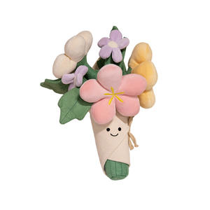 دمى قطيفة هلامية على شكل باقة زهور، دمية دب برشلونة بروب، ألعاب محشوة، هدية زفاف، دمى للرمي، ألعاب ترويجية - Product Image 5