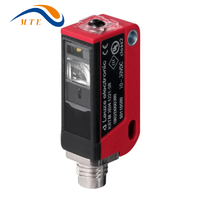 Sensor de Contraste de Color LEUZE Tipo KRTM 3B/21121-S8, Interruptor Fotoeléctrico para Detección de Etiquetas de Embalaje, Automatización Industrial