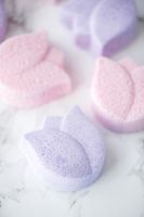 Bombes de bain de luxe personnalisées en emballage individuel, bombes de bain à la rose pour spa