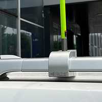 Accessoire de montage extérieur pour camion tout-terrain, drapeau de 2 m en époxy de qualité supérieure, couleur personnalisable, résistant aux intempéries, garantie 12 mois