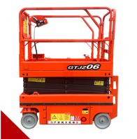 Offre Spéciale 5m-16m Hauteur de levage 550kg Capacité de charge Élévateur à ciseaux automoteur