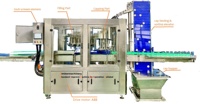 Pot de bouteille en plastique en verre, mayonnaise, beurre d'oie, bœuf, sauce, pâte, confiture, huile, miel, injection, remplissage, mise en bouteille, machine de capsulage