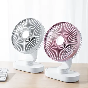 Professional Mini 5.5inch usb desk Fan for Home and Office 4 Fan Speeds with 180degree Adjustable Fan Head