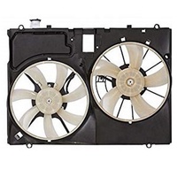 163610P100 163610P120 163630A150 163630P110 167110P120 pour TOYOTA Sienna pour Lexus RX350 Ventilateur de refroidissement du moteur Convient au ventilateur de radiateur