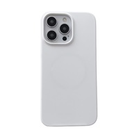 Étuis liquides pour téléphone série 12 à 17 avec coques magnétiques pour téléphone portable Housses de protection anti-chute en silicone Coque de téléphone