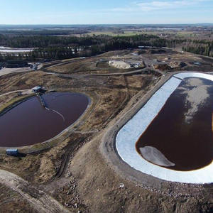 Usine directe en gros PE-HD bâche personnalisation étanche toit vert géomembrane pour réservoir d'eau - Product Image 3