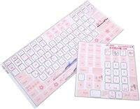 Autocollants universels pour clavier anglais Autocollants pour clavier mécanique en PVC avec motif clair pour ordinateur portable Ordinateur de bureau