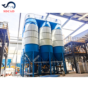 Réservoir boulonné en acier inoxydable 100T, panneau de qualité chimique pour le stockage du carbonate de calcium corrosif - Product Image 2