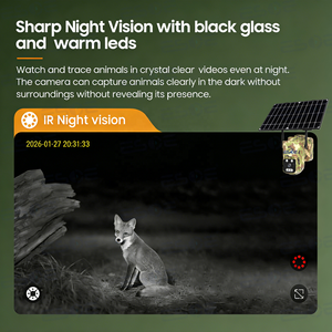 Système de caméra solaire sans fil <span class=keywords><strong>HD</strong></span> 4G 3MP pour extérieur Hieasy Factory, caméra de chasse camouflage alimentée par énergie solaire, caméra de suivi dissimulée - Product Image 3