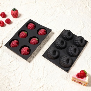 Moule en silicone Framboise DIY pour gâteaux, bougies d'aromathérapie, ornements en plâtre et savons - Product Image 2