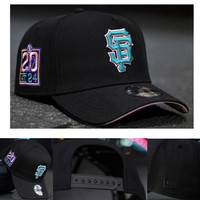 Casquette de baseball en daim bicolore personnalisée en gros, 5 panneaux, visière incurvée, unisexe, hommes femmes, Gorra OEM