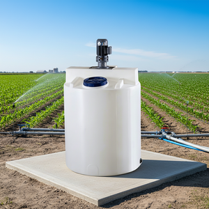 Tangki Reaksi Pengaduk Flokulasi Baja Tahan Karat Vertikal Dengan Pengaduk Dayung Bermotor AC Untuk Pengolahan Limbah Kimia - Product Image 2