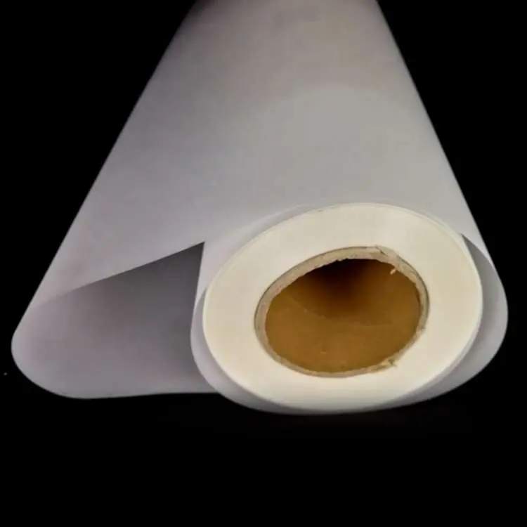 Uper like double matte hot peel 33cm 43cm 60cm roll dtf pet film for Epson i4720 i3200 dtf printer