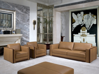 Canapé modulaire moderne de haute qualité, deux places, salon de villa, hôtel, mobilier simple, modèle ARREDAMENTI 0284B, couleurs personnalisées