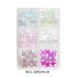 เครื่องประดับเล็บรูปดาวสี่แฉกสำหรับสปาความงามเครื่องประดับเล็บ3D ทันสมัยแบบใหม่ - Product Image 5