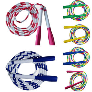 Corda per saltare in rilievo con perline di vendita a caldo regolabile per cross fitness training corda per saltare con perline - Product Image 5