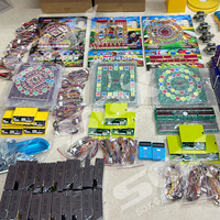 Vente en gros - Ensemble complet Mario de marque SQX à prix abordable, comprend tous les accessoires, jeu d'arcade métallique à monnayeur, garantie 1 an