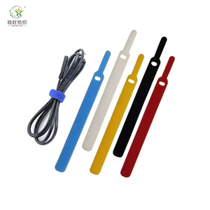 Özel 0.47*5.90 inç çevre dostu kablo yönetimi kanca döngü bant eylül süper kendinden kavrama kablo bağları baskılı kanca döngü - Product Image 3