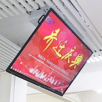 Support de plafond motorisé électrique escamotable et dissimulé pour téléviseur JGST Stock, avec télécommande sans fil, fabriqué au Guangdong pour les solutions de maison intelligente