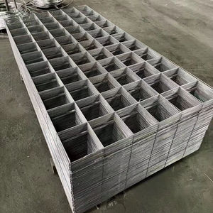 Pannello di recinzione in rete metallica saldata a trama semplice 2.4x1.2 per rinforzo calcestruzzo con servizio di taglio - Offerta imperdibile - Product Image 1