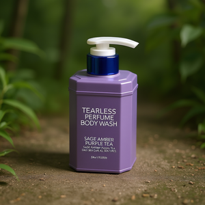 Gel de Ducha Perfumado Tearless 500g Salvia Ámbar Té Morado Cuidado Diario de la Piel Todo Tipo de Piel - Product Image 3