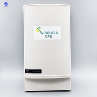 Puente de Red Inalámbrica de Larga Distancia de 5.8GHz WiFi 300M 3Km 5Km, Punto de Acceso Exterior AP POE CPE Router Qualcomm 9344 con Puerto LAN