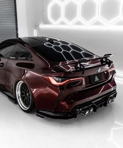 Euromaster Self Healing Luxury Car Wrap Vinyl Film Color Change Super Glossy Metallic Dragon Red Full Car Body Protection - Product Image 5