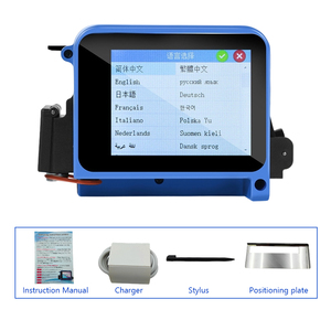 Không Thấm Nước Chống cọ xát <span class=keywords><strong>Mini</strong></span> Máy in phun siêu thị tươi sản xuất in nhãn đa ngôn ngữ máy in phun không dây - Product Image 1