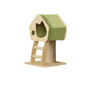 Lit pour <span class=keywords><strong>chat</strong></span> avec griffoir intégré, petit arbre à <span class=keywords><strong>chat</strong></span> pour la maison. Planche à gratter pour <span class=keywords><strong>chat</strong></span> autonome, durable et sans débris. - Product Image 6