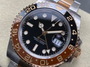 Reloj Mecánico de Súper Calidad, 40 mm, Fábrica VS, Acero 904L, Movimiento ETA 3285, 126711, Peso 172 g, Dos Tonos, Oro Rosa, GMT - Product Image 4