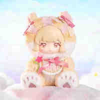 Ninizee Garden Poetry Series Figurine Kawaii Mignonne en Peluche Vinyle Poupée Figurine d'Action Collection Modèle Jouets Décoratifs pour la Maison Cadeaux pour Enfants