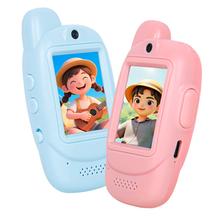 Walkie Talkie Video per Bambini con Invio Messaggi Audio e Scatto Foto, Radio Bidirezionale a Lungo Raggio per Campeggio e Regali di Natale - Product Image 3