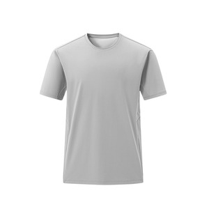 Nylon Short Sleeve T-Shirt 180g Solid Color For Restaurant <b>Work</b> Uniforms - Product Image 1