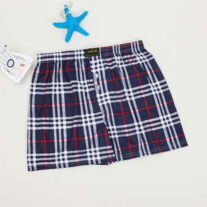 <span class=keywords><strong>Boxer</strong></span> da Uomo all'Ingrosso del Marchio Internazionale UOKIN Pantaloncini a Quadri Casual Ampi a <span class=keywords><strong>Gamba</strong></span> <span class=keywords><strong>Lunga</strong></span> Intimo Estivo - Product Image 4